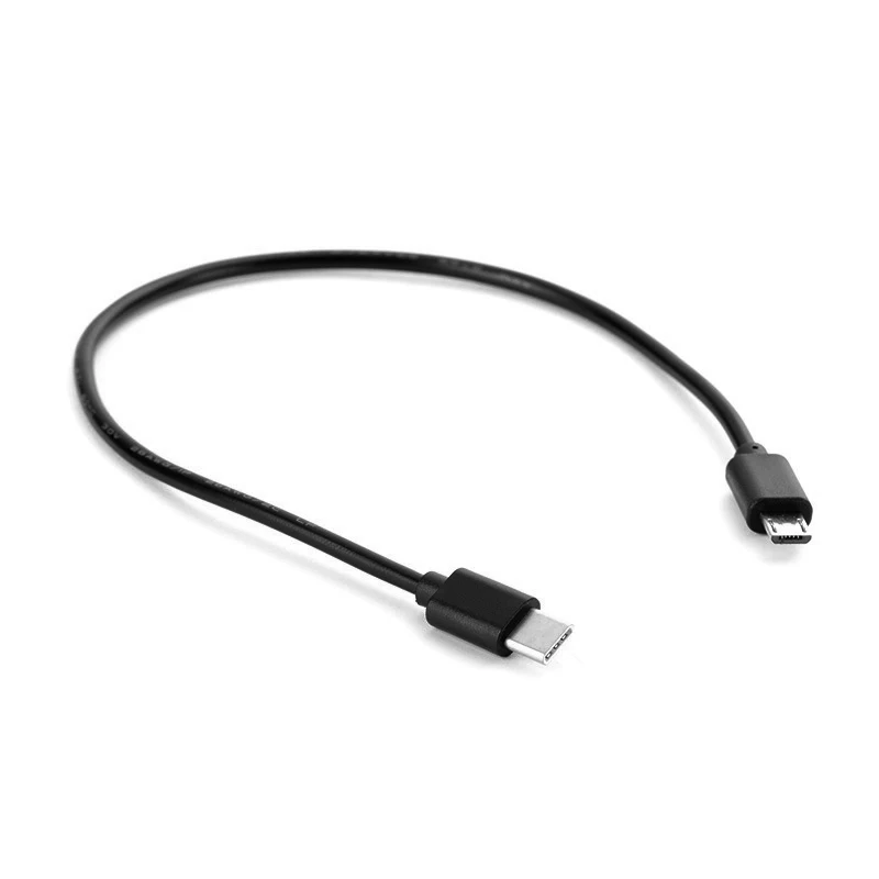 30 см type C(USB-C) к Micro USB Мужской синхронизации Зарядное устройство OTG адаптер для кабельного шнура