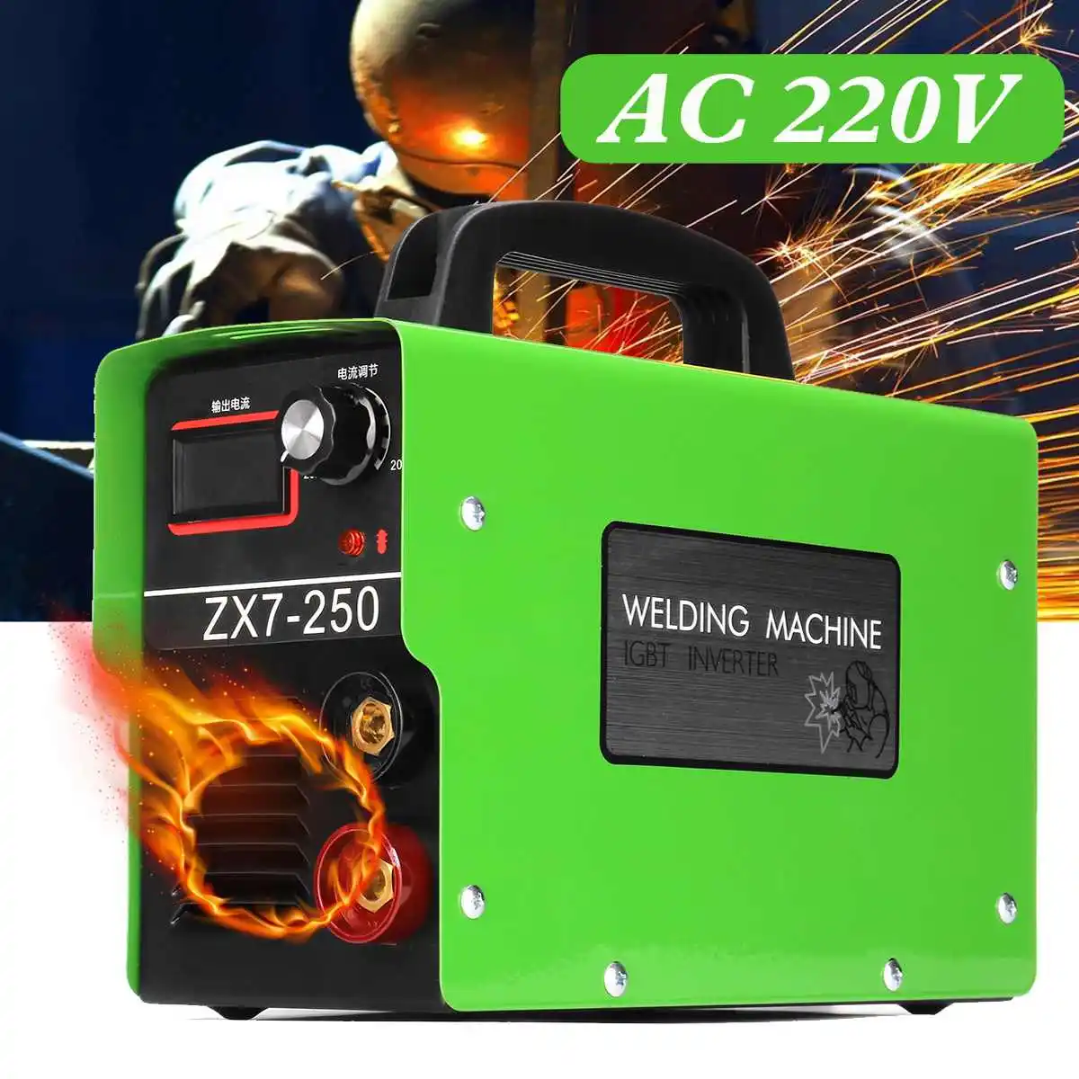 

ZX7-250 20A-200A 4000W Handheld Mini IGBT Inverter Electric Welding Machine 220V Arc Welders Inverter Machine Tool