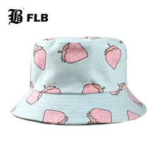 [FLB] Кепка с покрывалом для мужчин и женщин унисекс хлопок шляпа клубника кепки s хип хоп Спорт на открытом воздухе Лето Дамы Пляжный набор игрушек для детей шляпы F377