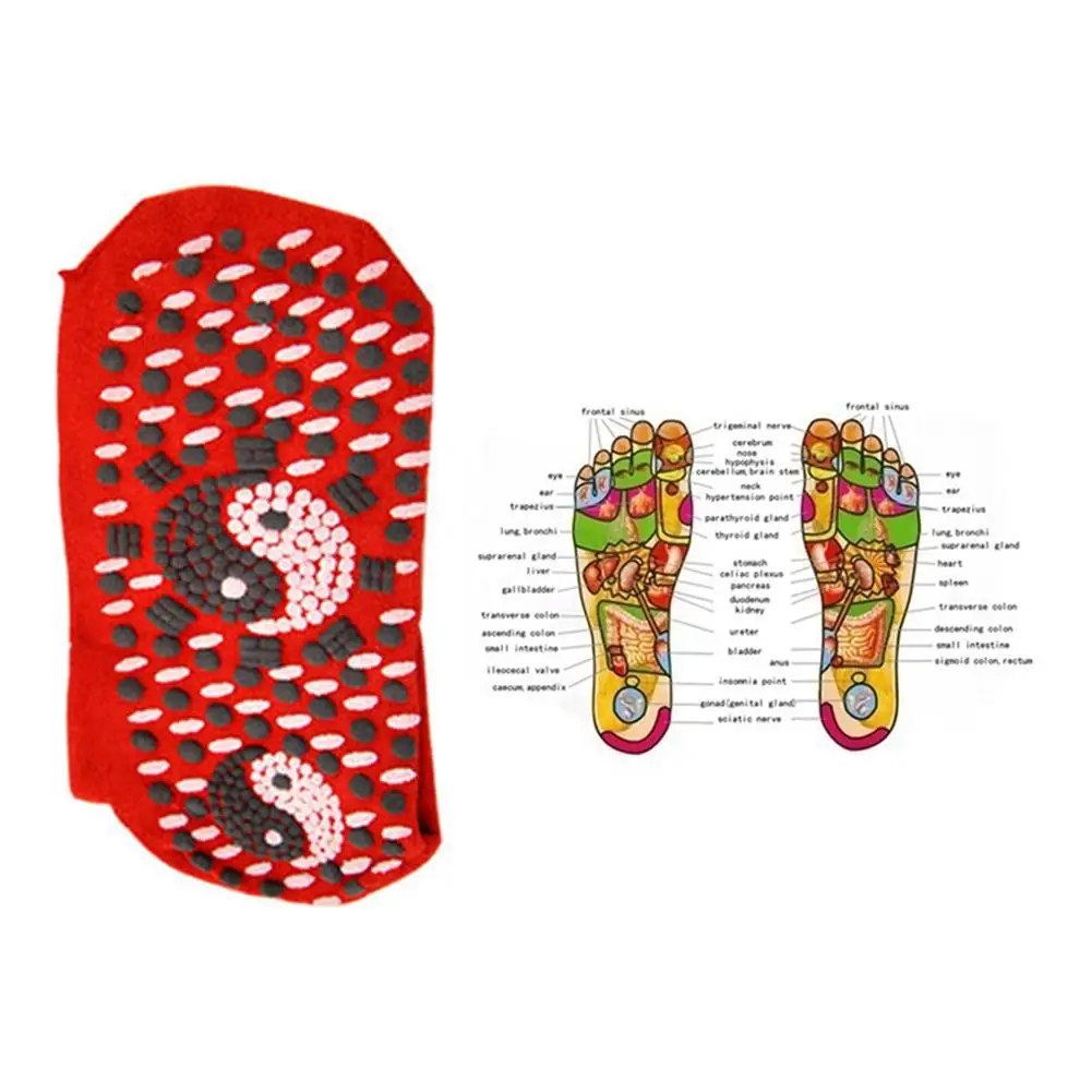 Самонагревающиеся Носки для здоровья турмалин магнитотерапия удобный и дышащий массажер зимние теплые носки для ухода за ногами спортивные