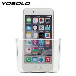 YOSOLO держатель телефона карман для хранения универсальный ящик для хранения автомобиль-Стайлинг Аксессуары для интерьера контейнер