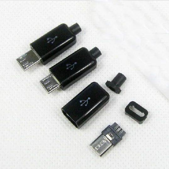 10 шт. 6 мм 8 Micro USB 5PIN сварочный Тип штекерные соединители зарядное устройство 5P