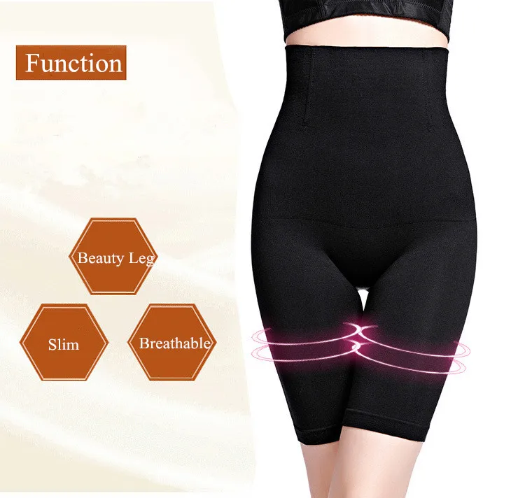 full body shaper Women's Postpartum High Waist Seamless Tummy Control Pant Fat Burning Modeling Strap Body Shaper Thigh Corset Trainer Shorts plus size shapewear