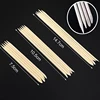 New 30/50pcs/lot Orange Wooden Nail Art Stick Double End Dead Skin Fork Cuticle Pusher Remover Pedicure Manicure Tools ► Photo 2/6