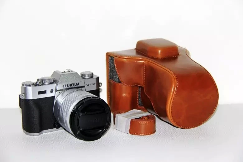 Black 16-50mm / 18-55mm Lens JIN Camera Accessory Full Body Camera PU Leather Case Bag with Strap for FUJIFILM XT10 / XT20 Color : Black Black 16-50mm / 18-55mm Lens JIN Camera Accessory Full Body Camera PU Leather Case Bag with Strap for FUJIFILM XT10 / XT20 Color : Black