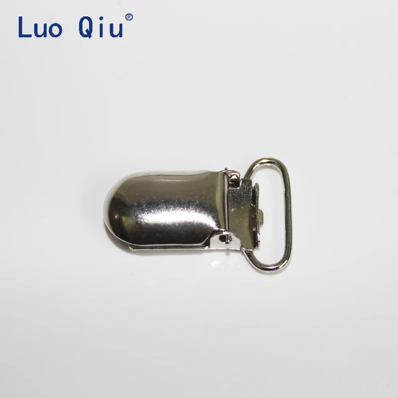Luo Qiu 30 шт./лот u-образная форма 35*20 мм Серебряные Зажимы на подтяжках для брюк