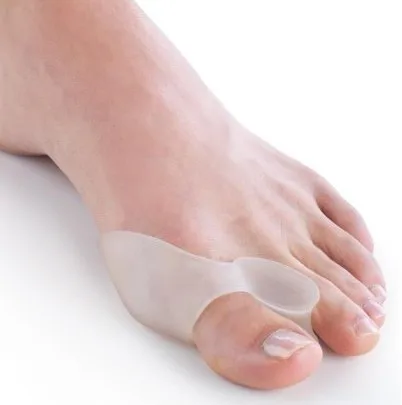 

Free shipping 500pairs/lot High Heels Silicone Foot Care Tool Insoles For Heels Toe Spreading Orthotics Cushion Feet Care Gel