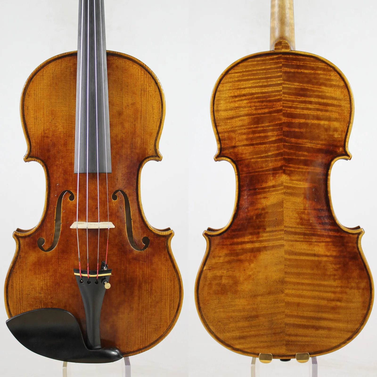 

A Great Stradivarius1715 Tittan Violin 4/4 violino ."All European Wood" ,Top oil varnish!