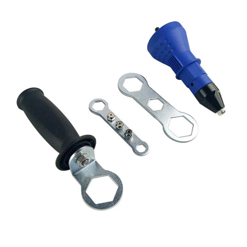 

New Rivet Adapter Insert Nut Hand Power Nozzle Accessories Electric Drill Tool