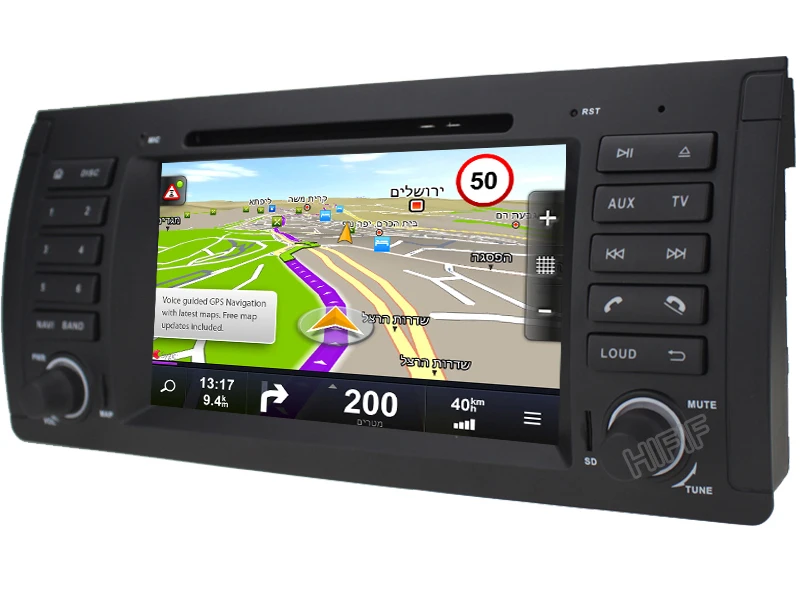 Flash Deal 4+32G 7"Android 8.0 Octa Core Radio GPS HDMI Car DVD Player for BMW E39 M5 1999 2000 2001 2002 2003/7 Series E38 1994 1995-2001 16