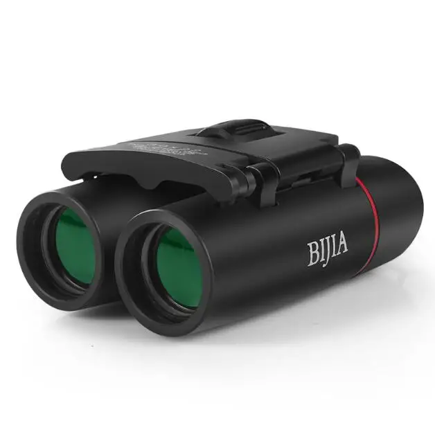 Bijia 3 الحجم البسيطة الطي مناظير أوبرا نظارات المهنية lll تلسكوب للماء للصيد سفر