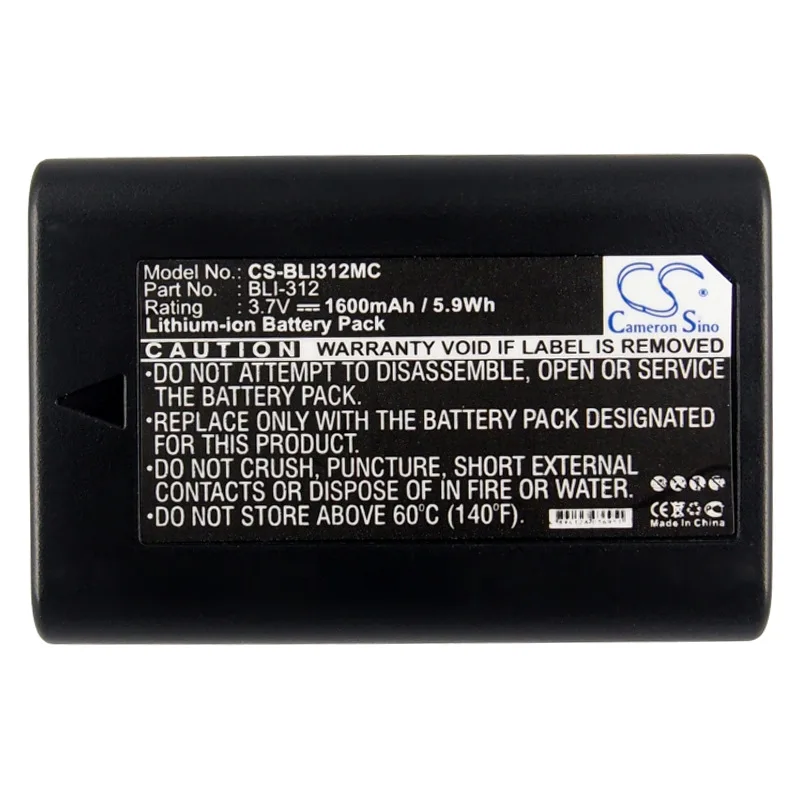 

Cameron Sino 1600mah battery for Leica BM8 M8 M8.2 M9 14464 BLI-312 Camera Battery