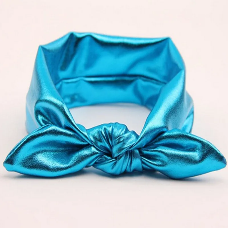 

baby bow Headband fluorescence neon color Stretch Headwrap Top Knot Girls Head Wraps Knott Hedband Children Hair Accessories