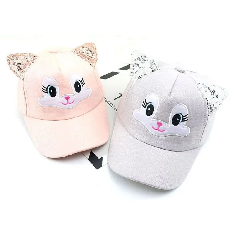 pink toddler baseball cap