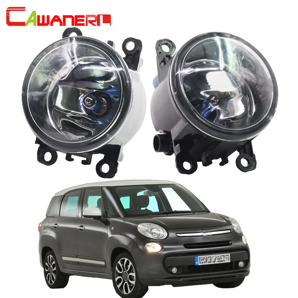 Cawanerl For Fiat 500 L4 1.4L 2012 2015 H11 100W Car Light Halogen Lamp