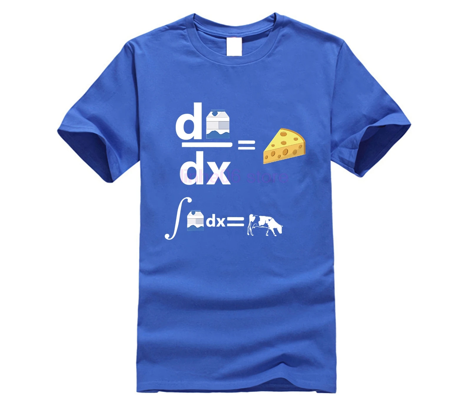 الحليب التفاضلية هو الجبن الرياضيات T قميص مضحك صيغة المهوس Camiseta أوم معكوس حساب من الحليب هو البقر التي شيرت الاتحاد الأوروبي حجم