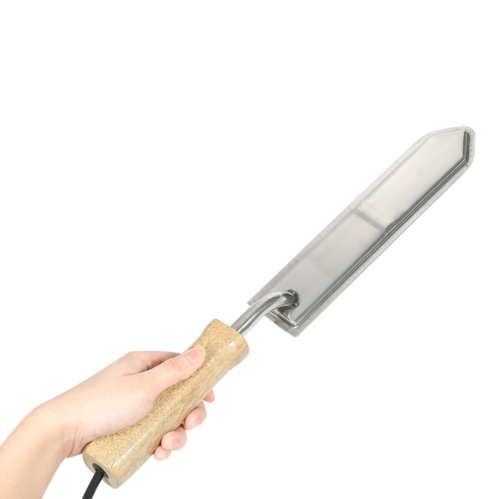 Stainless Steel Electric Scraping Bee Honey Extractor 110V-220V Uncapping Hot Knife Beekeepers Tool for Beekeeping EU Plug