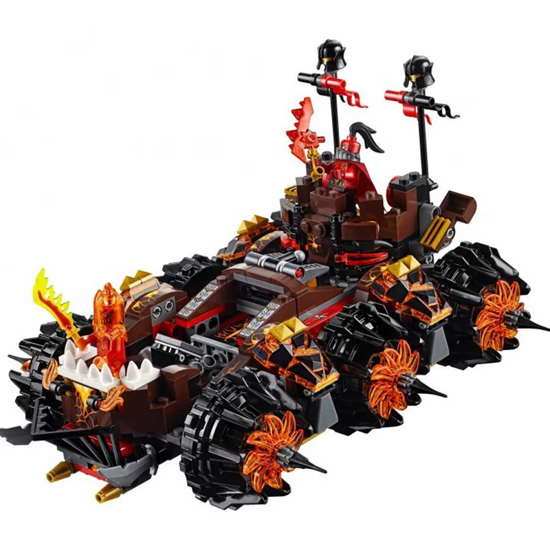 

70321 Legoings Nexoes Knight Blocks General Magmar's Siege Machine Building Block Bricks Toys Man Legoings Christmas Gift