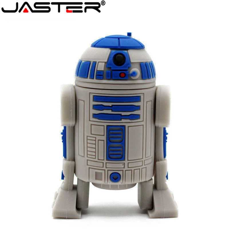 JASTER Star Wars флеш-накопитель серии R2D2 BB-8 робот USB флеш-накопитель YODA darth vader Memory Stick накопители 4 ГБ 8 ГБ 16 ГБ 32 ГБ 64 ГБ