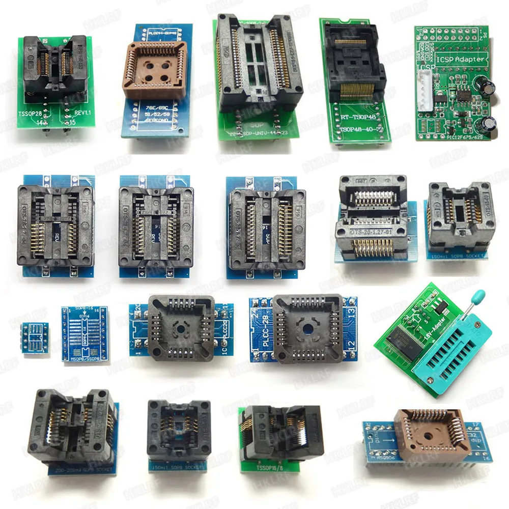 RT809H+ 40 Iterms лучшее качество EMMC-программирование NAND Flash SPI Flash. EEPROM ISP ответ один кабель адаптер Tsop48 TSOP56 EDID