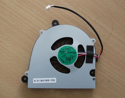 Ventilador de Cpu para Laptop Ventilador de Refrigeração Cpu para Clevo Smar Novo W150hr W170 Cpu Ab7605hx-ge3 Cwb41x Cwb4100» W110 W110er W150 - Imagem 2