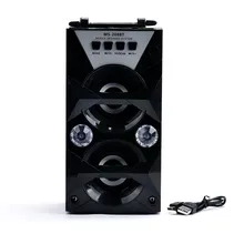 Крутая Горячая наружная беспроводная Bluetooth Колонка портативный светодиодный динамик супер бас с USB/TF/AUX/FM радио Z517