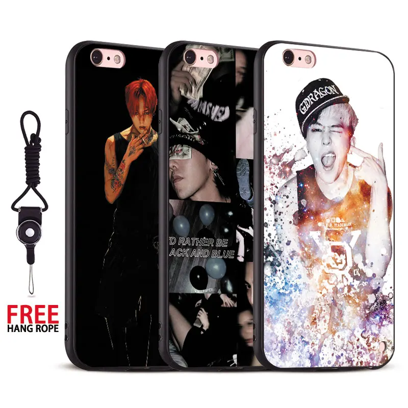 

BigBang G Dragon Fashion Coque Tpu Soft Silicone Mobile Phone Case Cover For Apple iPhone 5 SE 5S 6 6S 6Plus 6SPlus 7 7s Plus 8