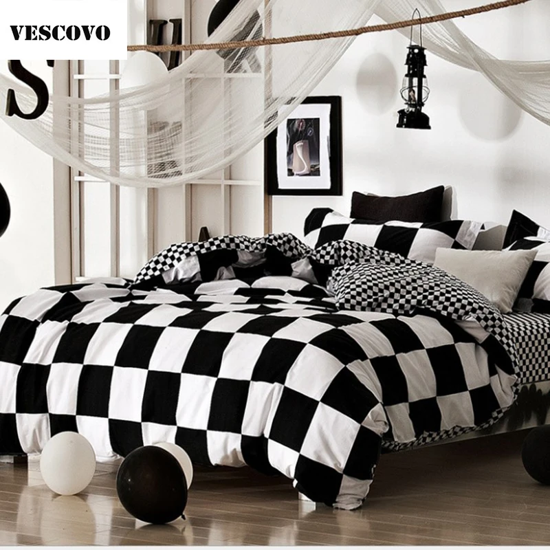 VESCOVO 2018 new cotton classic black and white striped