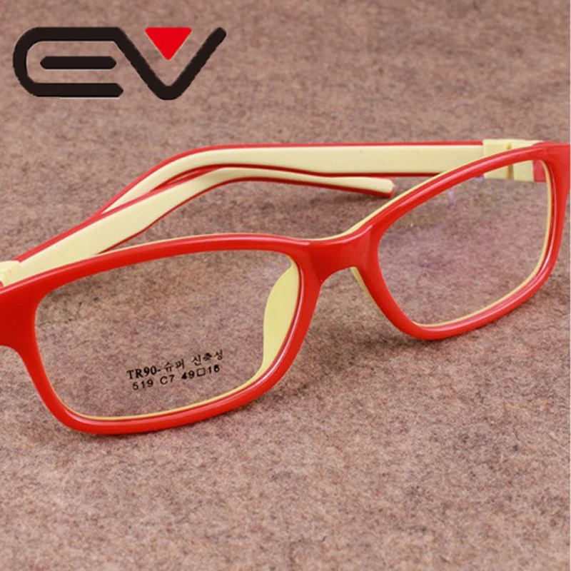 

Children's Optical Silicone Glasses Frame Kids Hyperopia Amblyopia Myopia Glasses Girls Ultralight Superelastic Eyeglass EV0272