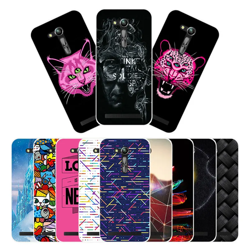 4.5&quot for Asus Zenfone GO ZB452KG ZB450KL Bridge Phone Cases Ultrathin Soft Silicone X014D Protector Capa |