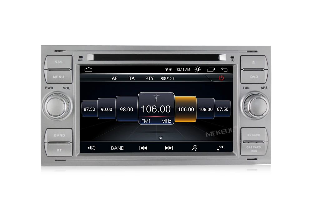 Best MEKEDE Pure Android 8.1 Car DVD GPS Navi Player Stereo Radio Audio For Ford Focus 2 Mondeo S C Max Fiesta Galaxy Connect With 28