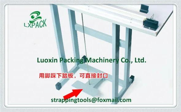 Long type foot heat sealer 300-1400mm Foot Pedal operated double impulse heat sealers Pedestal Impulse Sealers Constant Heat Sealers20