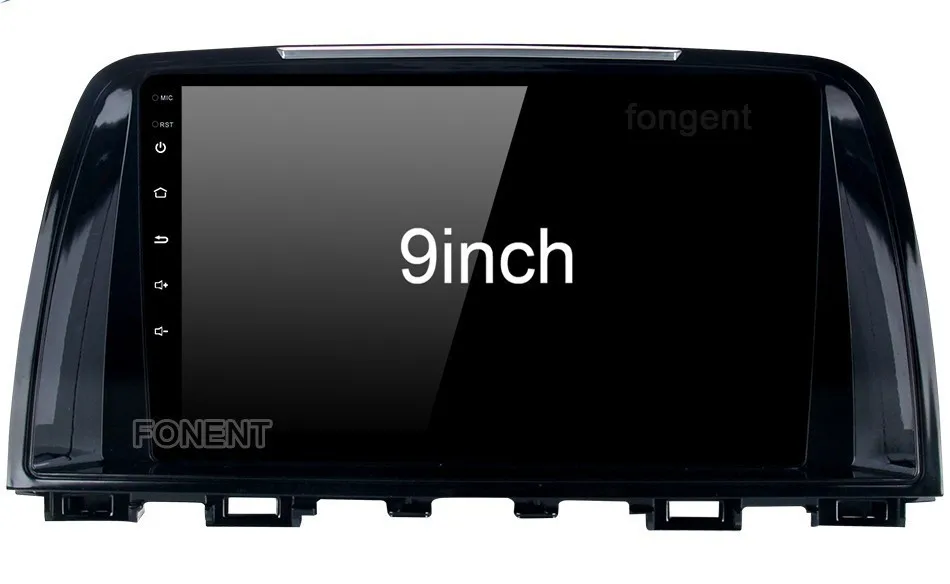 Top Android 9.0 Unit Gps Navi Radio Multimedia Player For Mazda 6 Atenza 2013 2014 2015 2016 Car 4+64G Octa Core Auto Stereo PX6 dsp 1