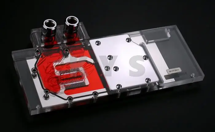 

Bykski N-IG1080TOP-X VGA Water Cooling Block for Colorful iGame 1080 1070 Flame Ares