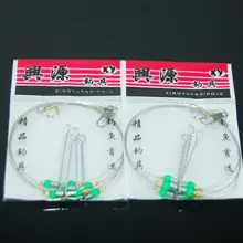 1000 шт из нержавеющей стали 3 руки рыболовные снасти; рыболовная наживка вертлюжная Рыбалка Лидер снаряжение для рыбалки крючки инструменты(группа 3 группа 4 группа 5