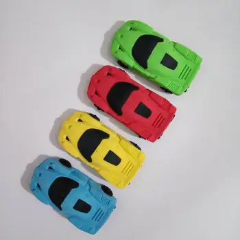 

200pcs Creative DIY Car Cartoon Eraser Cute School Supplies Erasers Novelty Children Gift Stationery Kawaii Eraser Papelaria