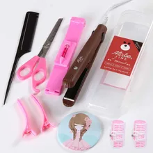 220 В мини электрический портативный выпрямитель для волос милый щипцы для завивки волос Haier бигуди Styler Инструмент EU/AU/UK/US Plug