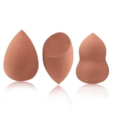 1 шт. макияж основа губка косметический спонж порошок Гладкая Красота Макияж Choco Инструменты тональная пудра для лица глаза носа