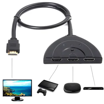 

HDMI 3X1 3-in-1-out HDMI Switch 1080P HDMI Hub