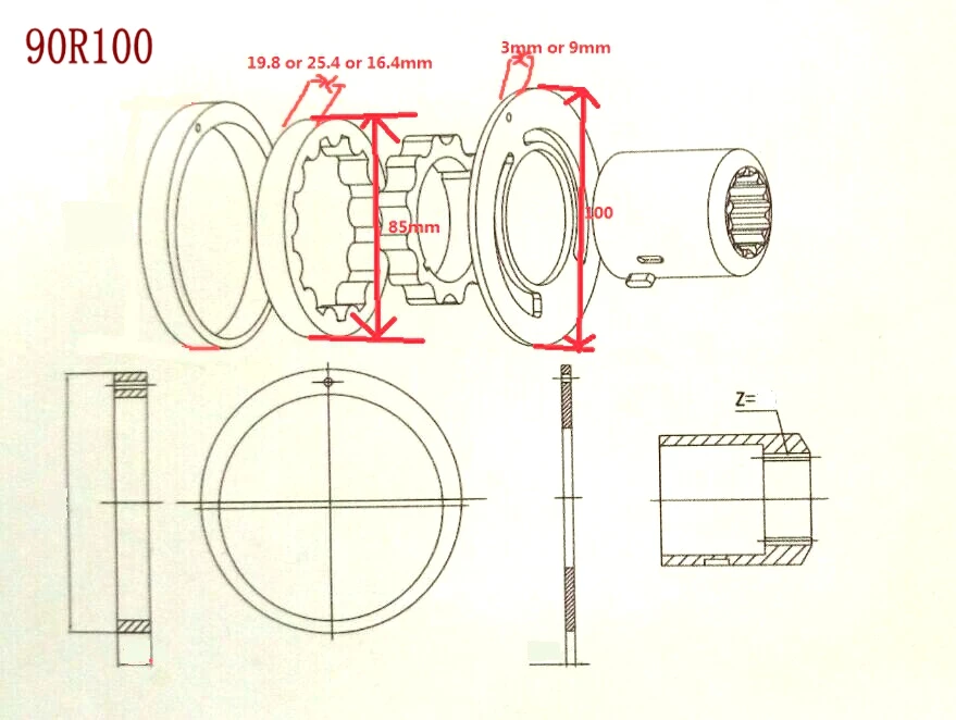 90R100