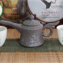 Простой китайский чайник для набора Кунг Фу Ча Чай сваренный на хворосте 120 мл