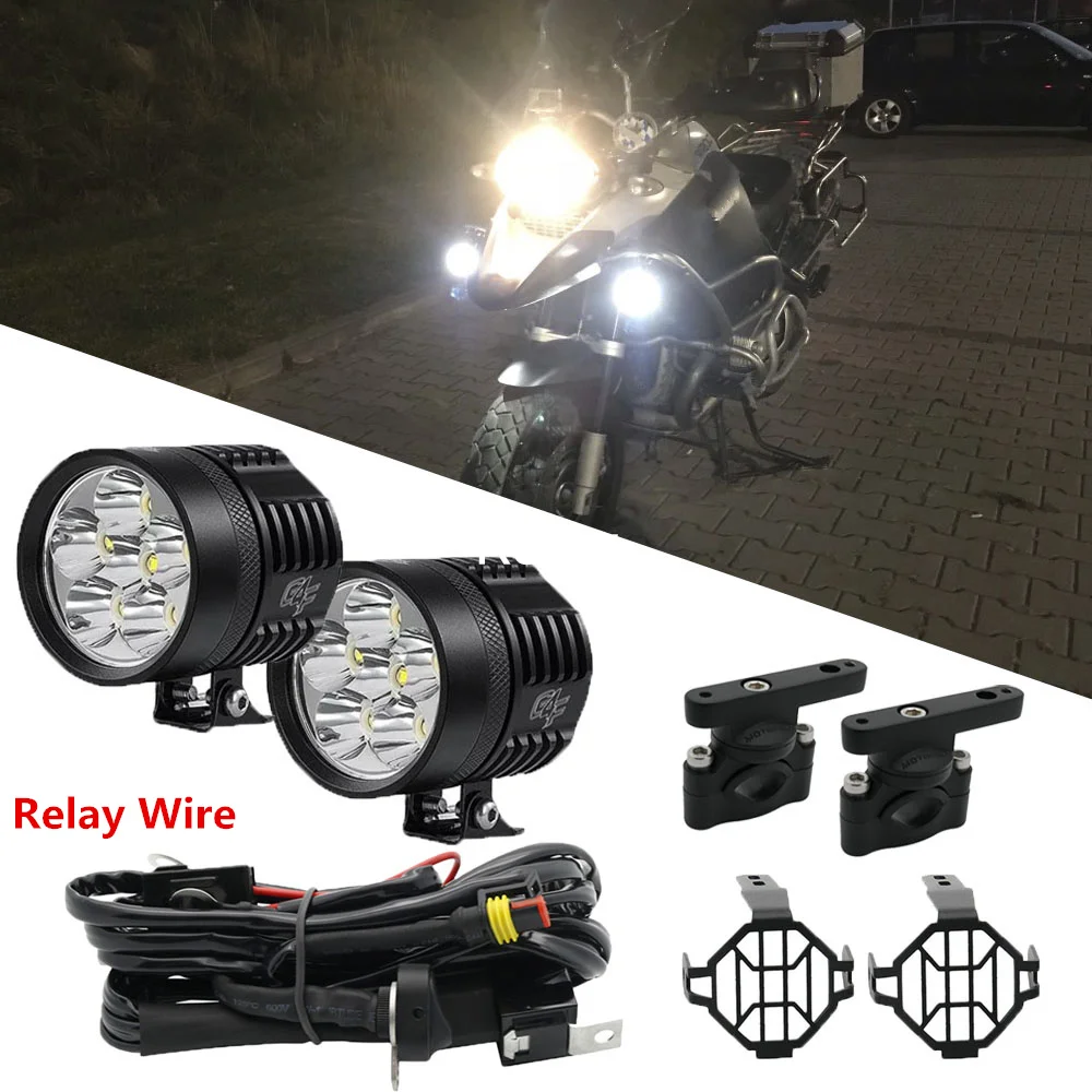 Передние кронштейны для светодиодных фар BMW R1200GS фары мотоциклов R 1200 GS Adventure LC F650GS