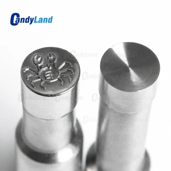 

CandyLand Crab Milk Tablet Die 3D Pill Press Mold Candy Punching Die Custom Logo Calcium Tablet Punch Die For TDP5 Machine