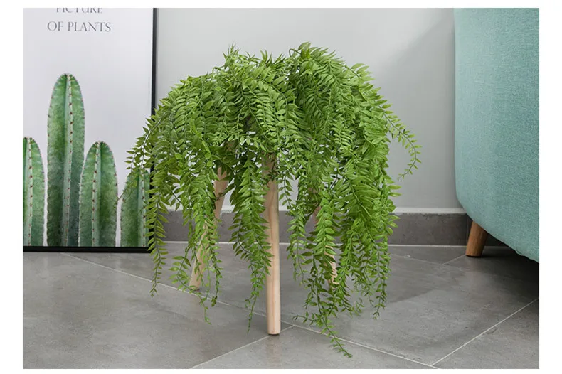 Flone Artificial Green Plant Wall Hanging Simulation Green wall Hanging Wedding Arch Plant Indoor Wall Decoration Fake Flower  (8)