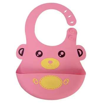 

2018 Hot Baby Bibs Girl Boy Kid Newborn Cartoon Waterproof Silicone Bandana Bib Saliva Towel Scarf Bib M8