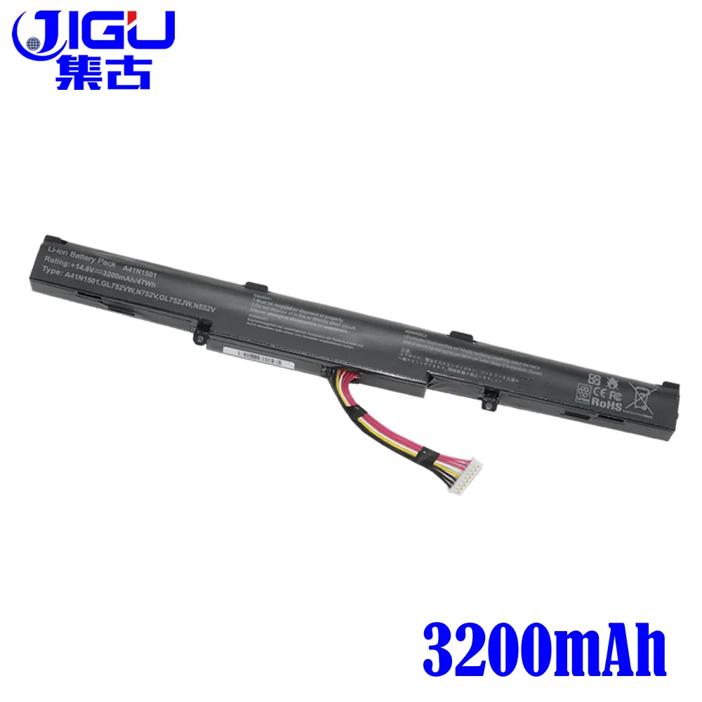 JIGU A41N1501 L41LK2H Аккумулятор для ноутбука ASUS UX580 UX580G Asus ZenBook Pro 14 UX480FD UX450 UX580GD UX580GE 4 ячейки