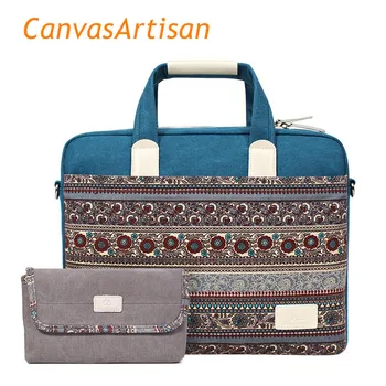 

2019 Brand Canvas Messenger Bag For Laptop 13,14,15.6", Handbag Case For Macbook 13.3",15.4", Notebook 14.1, Free Shipping C05