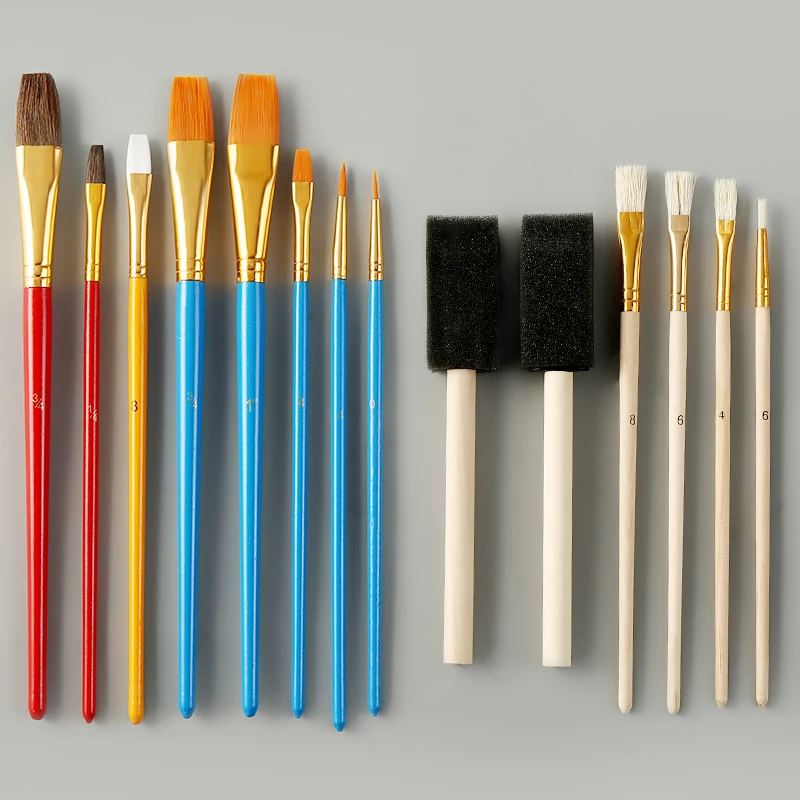 

Multi-function different models 25 children's students watercolor pen acrylic brush nylon brush art supplies