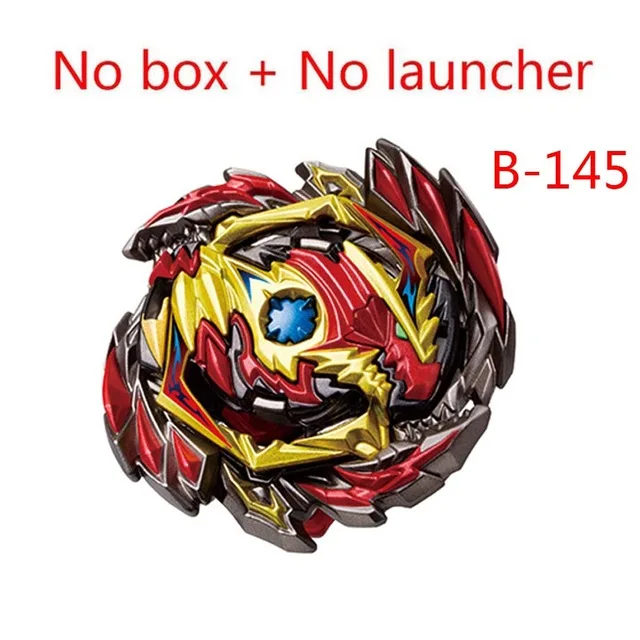 Топ пусковые установки Beyblade Burst Toys B-145 B-144 B-139 bables бейблэйд burst Metal пусковой установкой, Божественный волчок Топы игрушка бейблэйд - Цвет: B-145 No Launcher