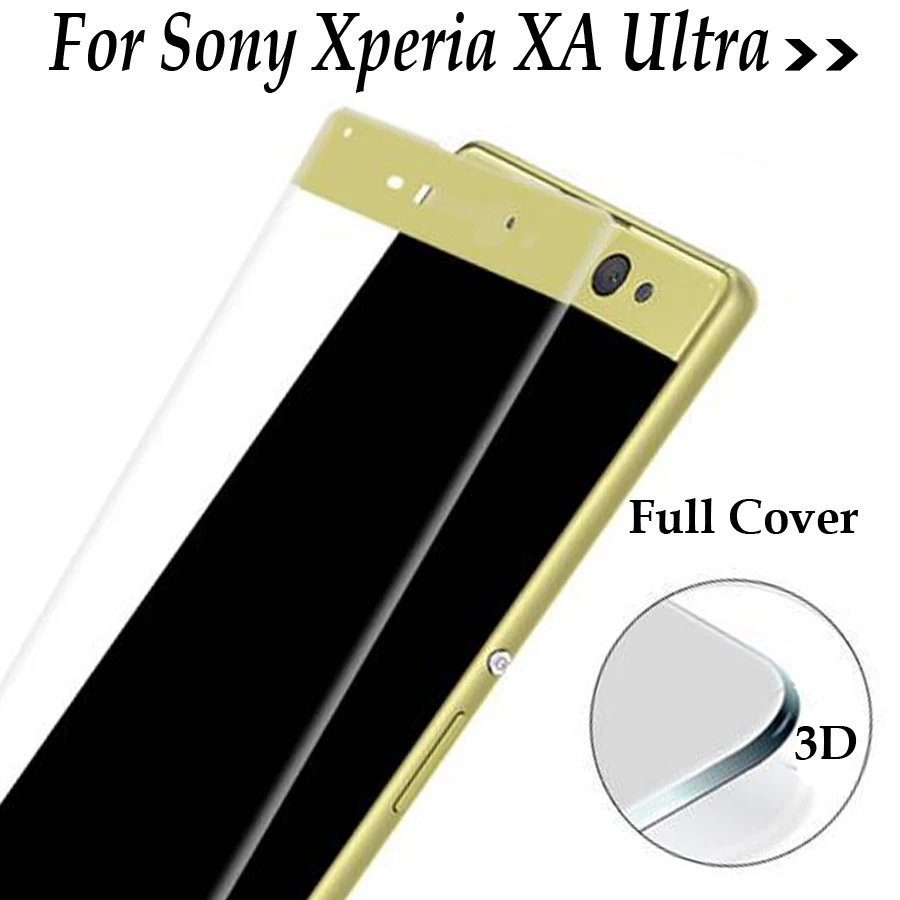 Ультра-полное покрытие XA для Sony Xperia Ultra F3211 F3212 F3213 F3215 F3216 закаленное стекло
